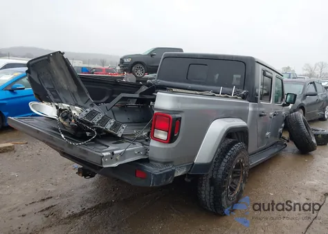 2020 Jeep Gladiator Overland 4X4 из США, поврежденный, VIN 1C6HJTFG7LL137825